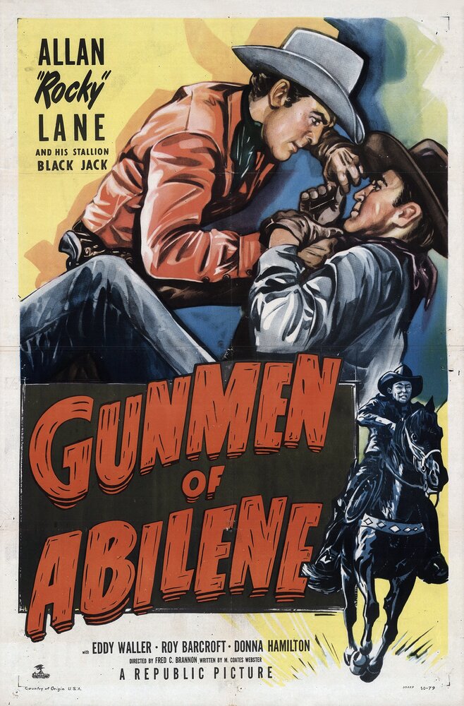 Gunmen of Abilene (1950) постер