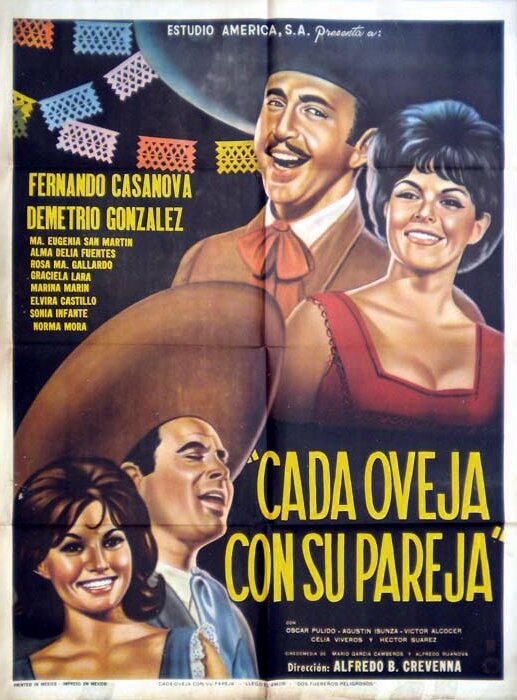 Cada oveja con su pareja (1965) постер